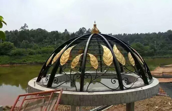 鐵藝景觀黑金組合